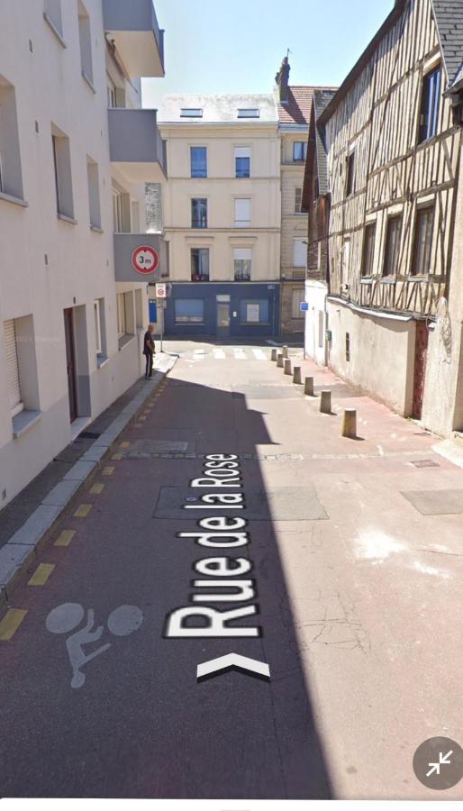 Appartement De La Rose Rouen Exterior foto